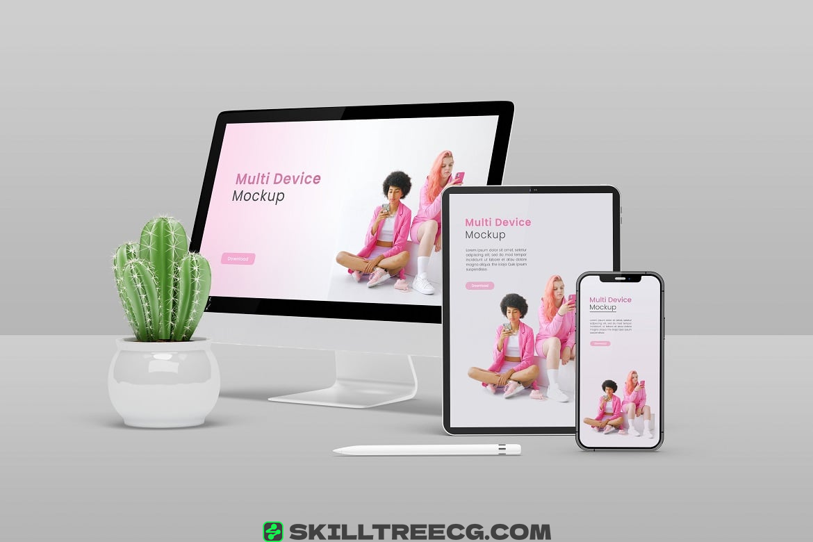图片[2]-Multi Device Mockup Set（177473）-技能树
